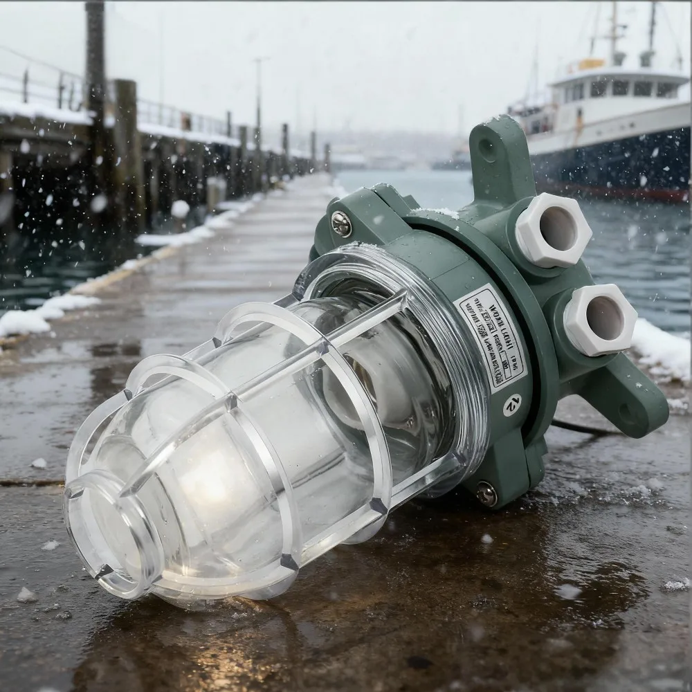 Lontu DS7-2ML Marine Synthetic Resin Ceiling Type Waterproof Lamp Pendant Led Working Light for Ships