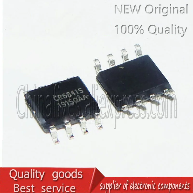 5PCS/LOT CR6841 CR6841S SMD SOP-8 secondary side PWM controller In Stock NEW original IC