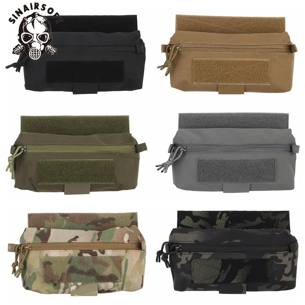 Tactical Abdominal Dump Drop Pouch, Mini Dangler, Saco De Armazenamento IFAK EDC, Saco de cintura para FCPC V5 MK3 JPC AVS Colete Transportadora De Placa