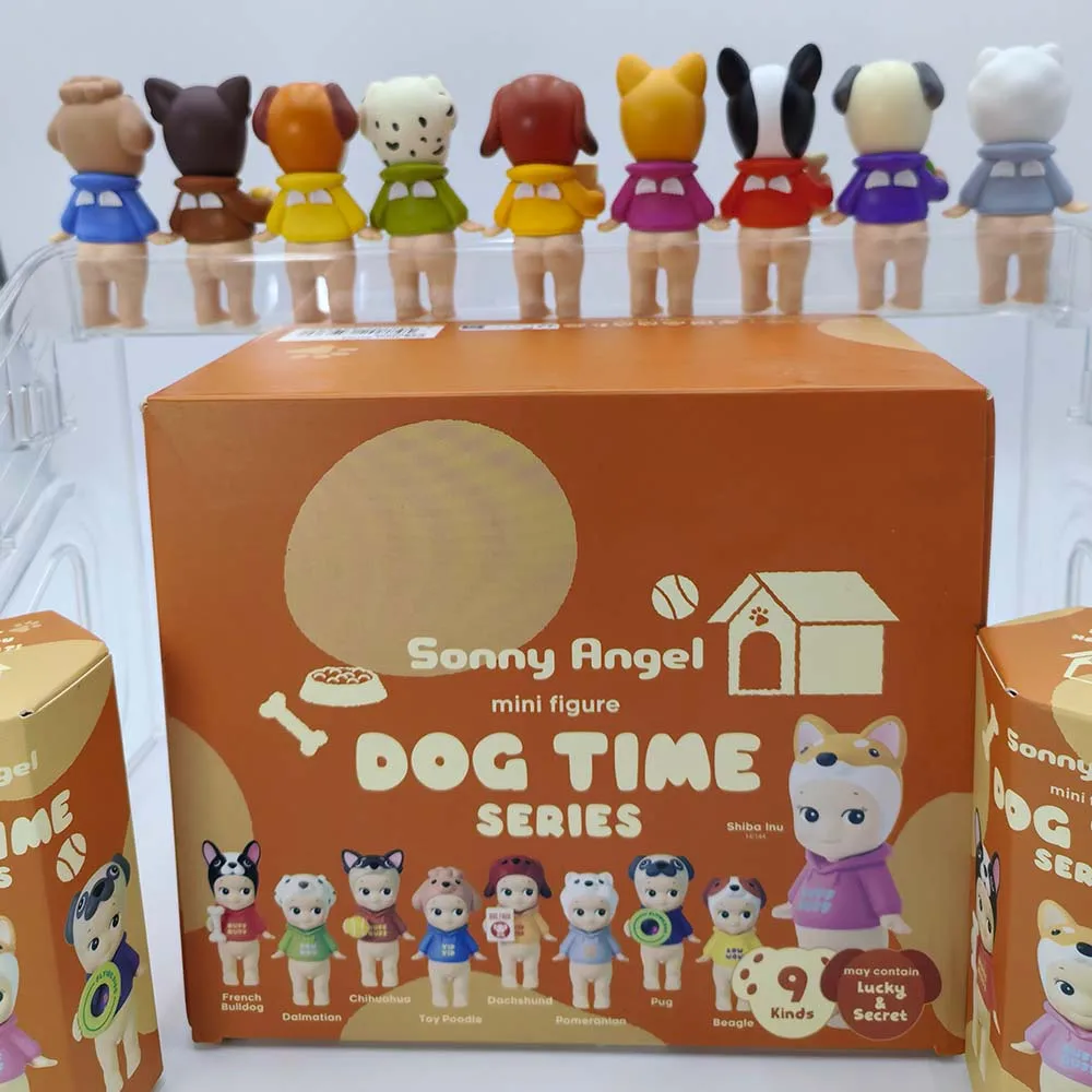 Mini Sonny Blind Box Cat Life And Dog Time Series Sammlung Anime-Figur Ornament Puppe Fans Kinder Weihnachtsgeschenke