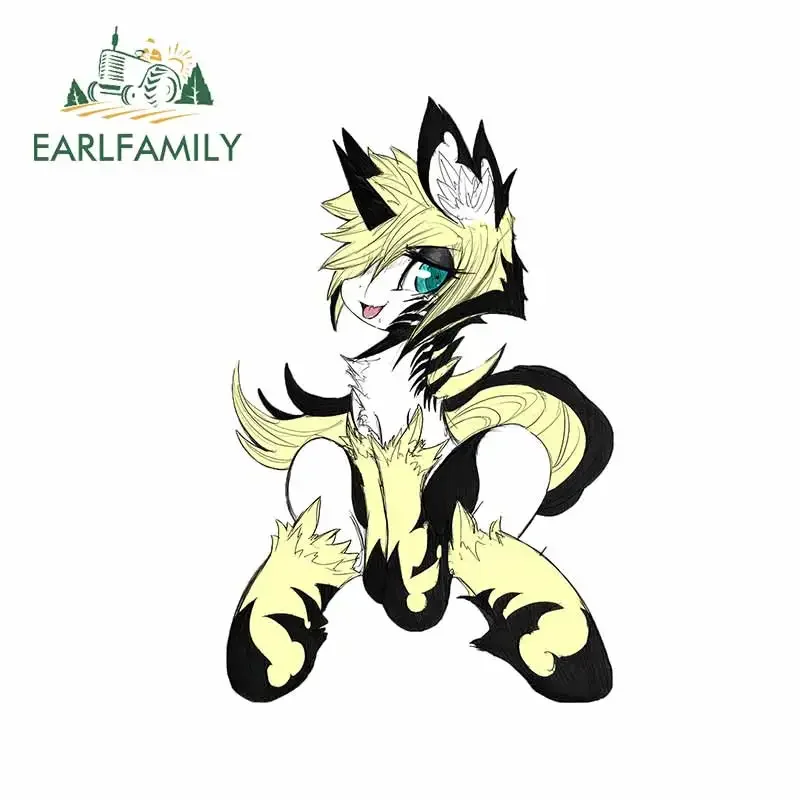 EARLFAMILY Mira Space Wasp Camper Truck Decal Personality Waterproof Scratch-proof Car Sticker Suitable for VAN RV Vehicle