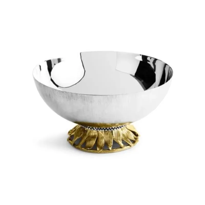 

Elegant design stainless steel bowl decoration snack serving bowl tableware hot sale