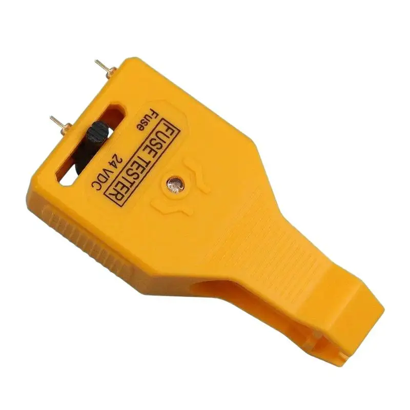 24V DC Automotive Fuse Tester Heavy Duty Blade Fuse Puller Checker Removal Tool for Commercial Vehicle Repair Use