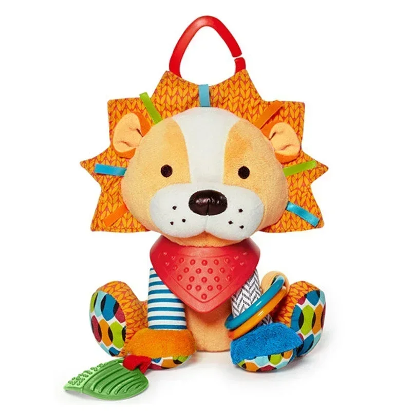 Baby Toys Plush Stuffed Rattle Toys Stroller Hanging Animals Bed Mobile Infant For baby toys 0 6 months peluche sensorial bebé