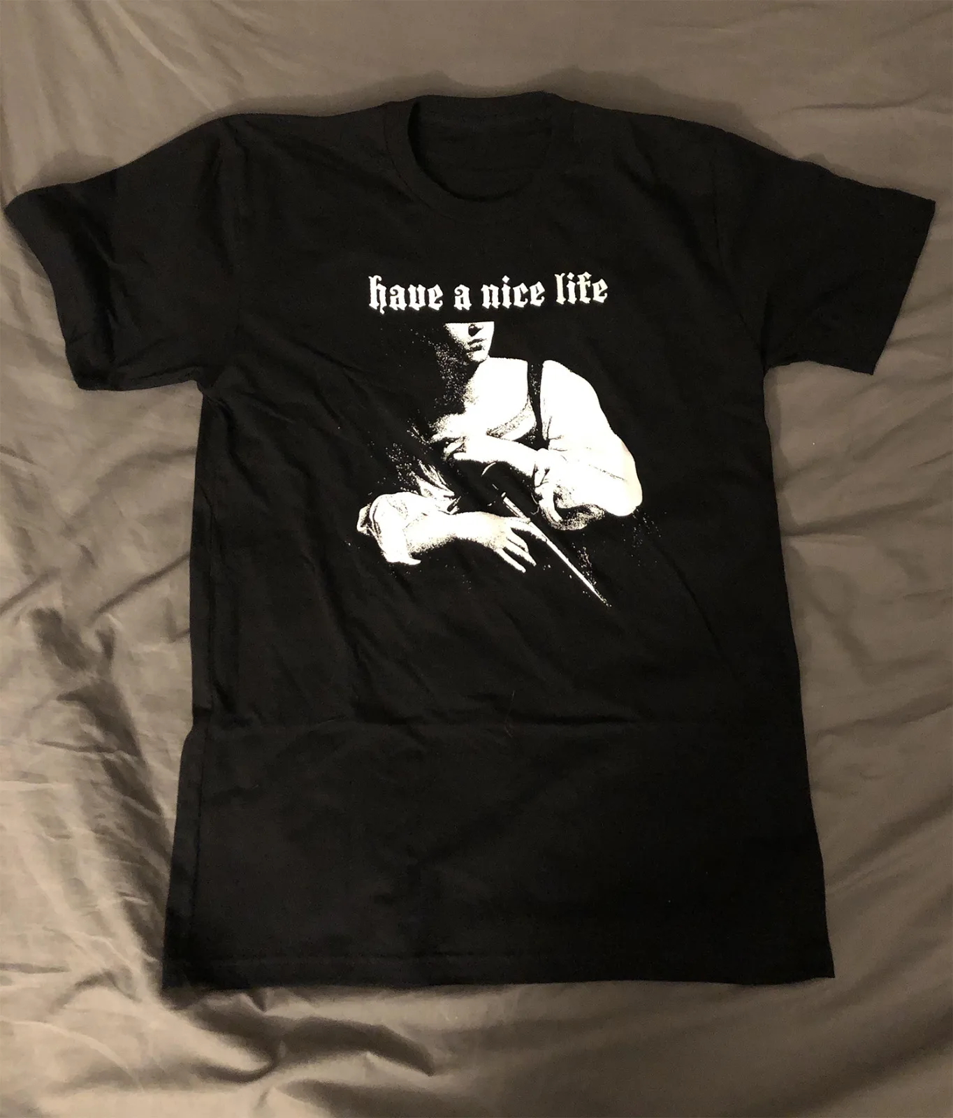 

Have a Nice Life Music For Lovers Black T-Shirt Full Size ZH188