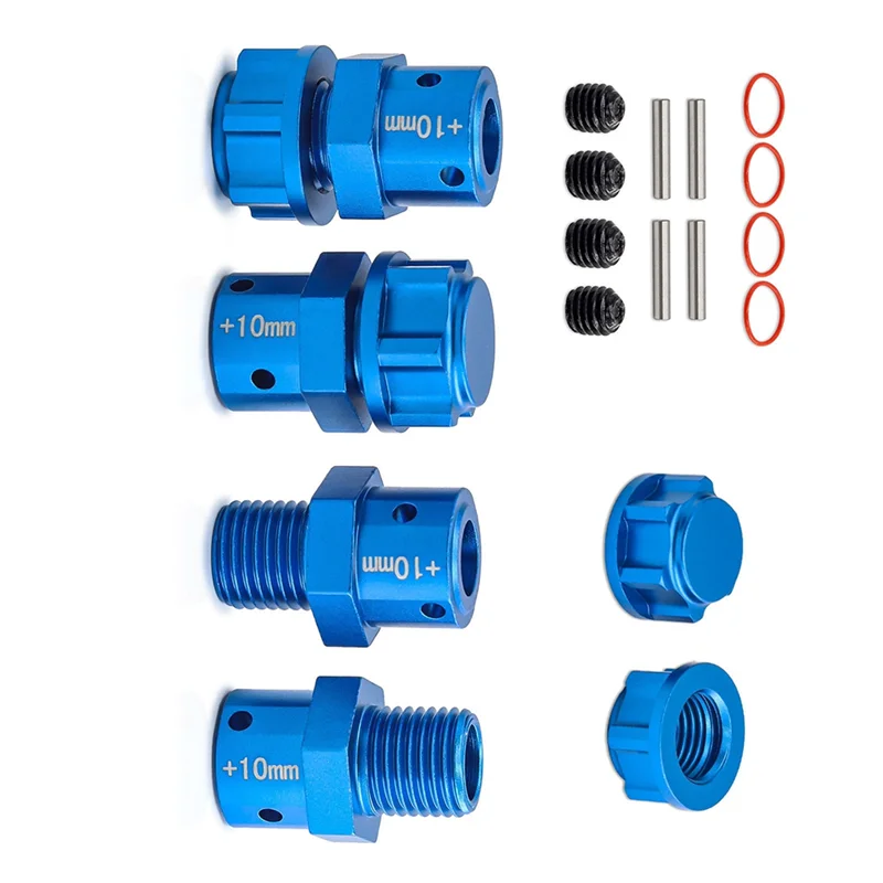 ABMF-RC カーアップグレード 10 ミリメートルコネクタキット Arrma1/8Kraton Typhon1/7 Bigrock RC カーアップグレードアクセサリーブルー