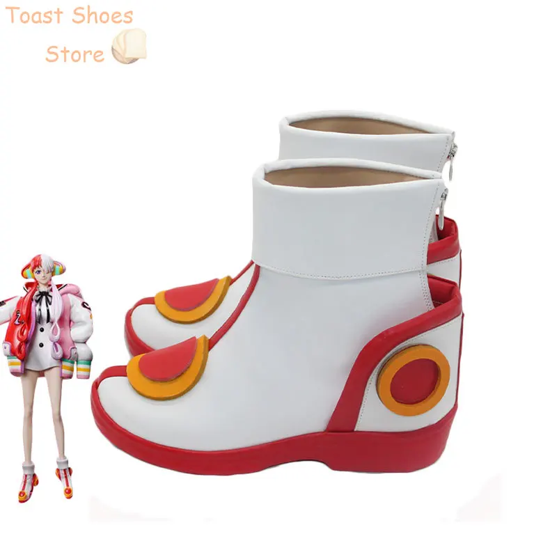 Uta Cosplay Shoes PU Leather Shoes Halloween Carnival Boots Cosplay Props Costume Prop