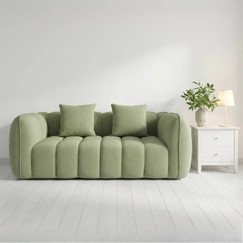 Oversized Velvet Living Room Sofas 3 Seater Luxury Lazy Boneless Compressed Sofa Modern Nordic Divano Moderno Furniture Home