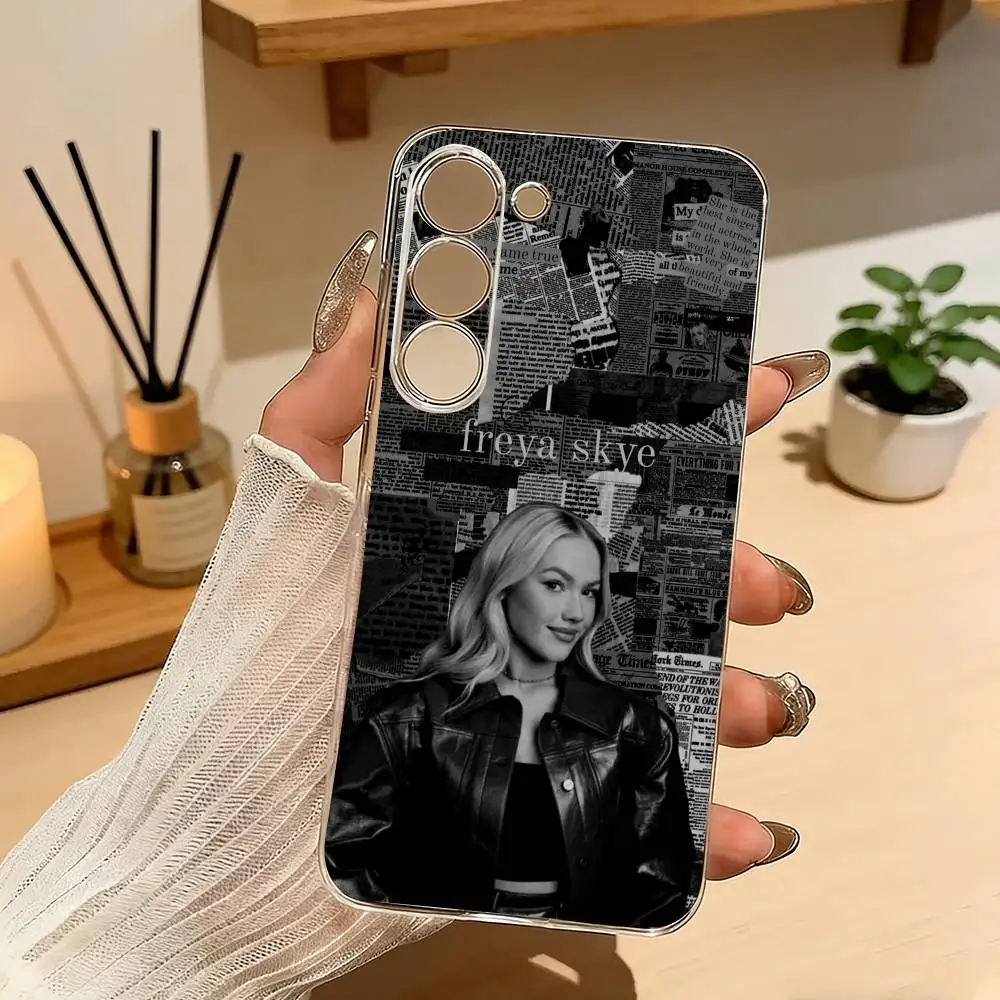 F-Freya Skye S-Singer Phone Case For Samsung A10 A12 A31 A40 A70 Transparent Cover