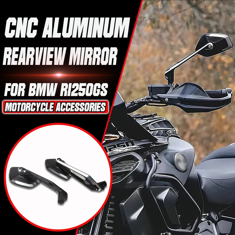 

For Bmw R1250GS F850GS ADVENTURE S1000XR S1000R F900R F900XR G310GS New Motorcycle CNC Aluminum Rearview Mirror Accessories