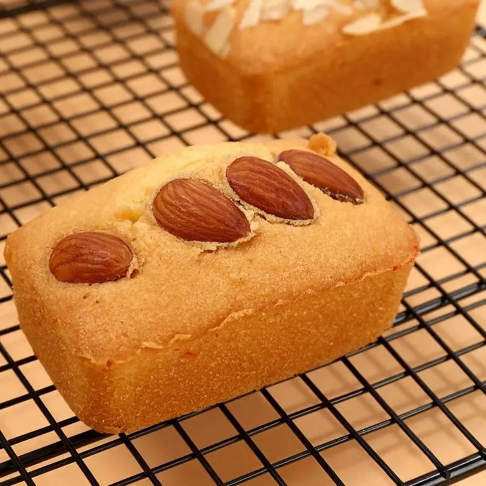 8-Cavity Mini Loaf Brownie Pans Large Capacity DIY Mini Bread Baking Mold Rectangular Reusable Muffin Dessert Tray Bakeware