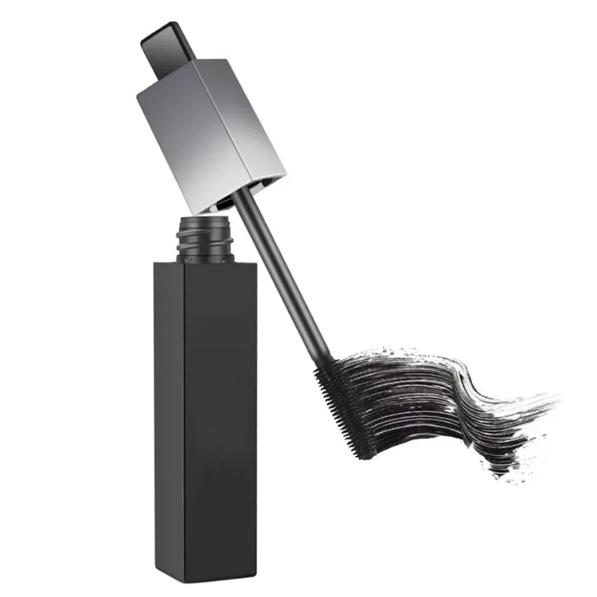 Custom Wide-angle Rotating Bendable Mascara Lengthening Black Lash Eyelash Extension Long-wearing Non-smudged Makeup Bulk