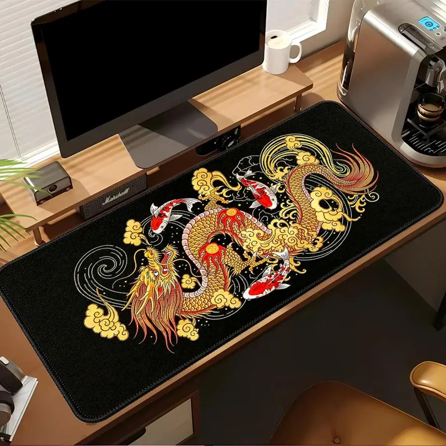 Anti slip Mouse Pad Game Console Pad Computer Laptop Pad Keyboard Mouse Pad Desk accessories office Pad Design Dragon