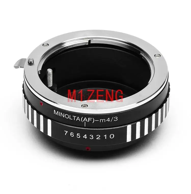 AF-M43 adapter ring for MINOLTA(AF) sony ma Lens to panasonic M4/3 GH4 GF1 GF3 GX8 G7 GF7 GH4 GM1 GX7 GF6 EM5 EM1 EM10 camera