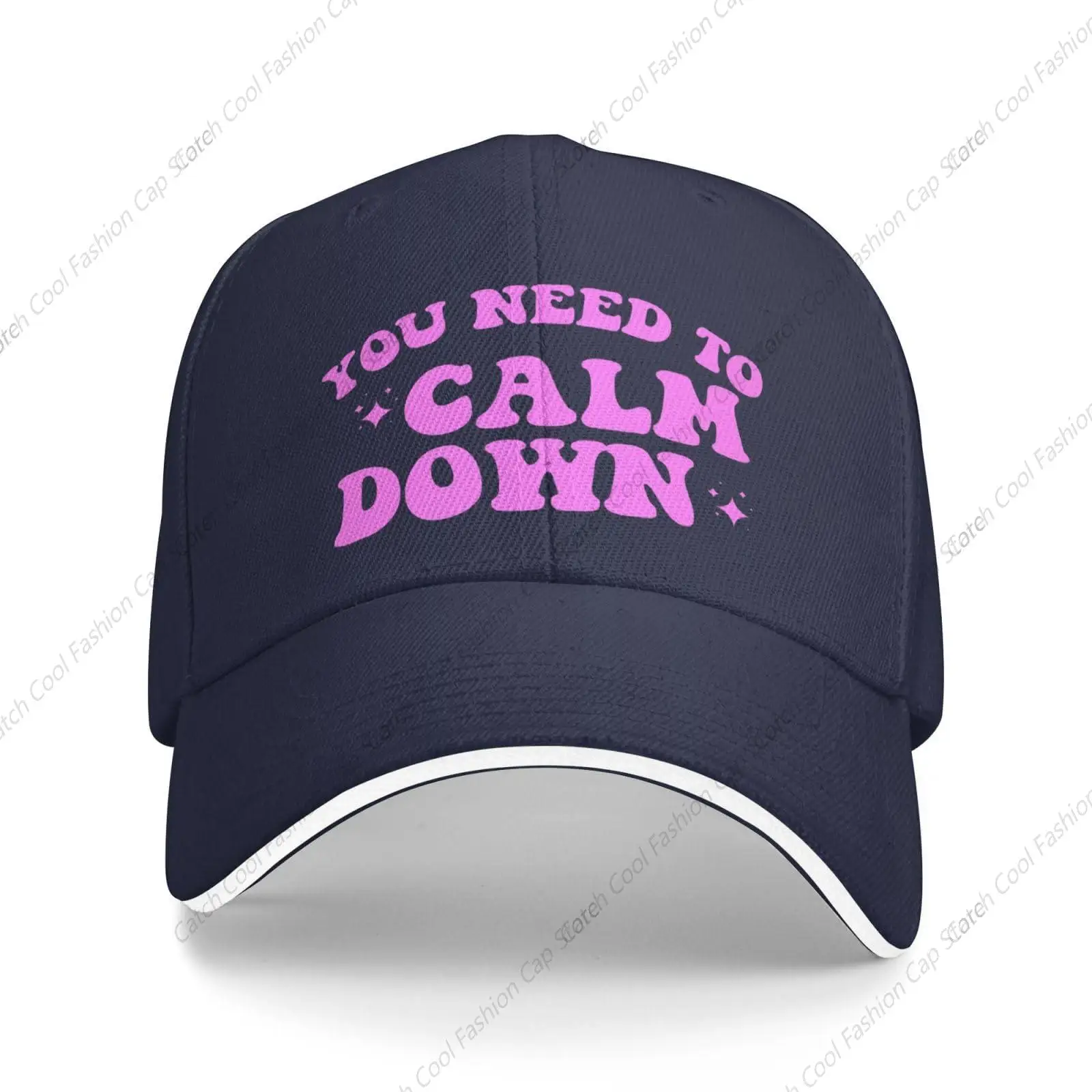 You Need to Calm Down Baseball Cap Trucker Sandwich Duck Tongue Hat Adjustable Unisex Fashion Sports Outdoor Travel Daily