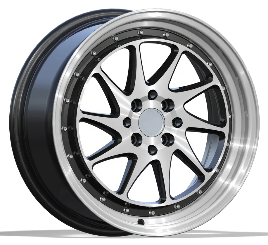 

17*7.5 17*8.5 Inch 4/5/8*100-114.3 Alloy Car Wheels Rims with Factory Price