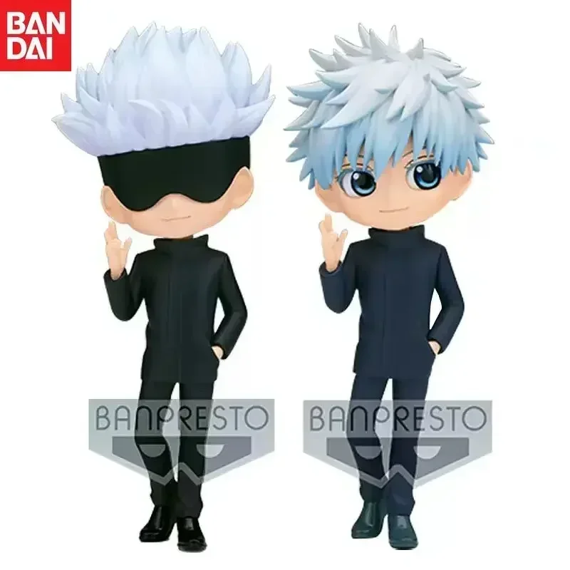 

In Stock Bandai Original Q Posket Q Posket Jujutsu Kaisen Anime Gojo Satoru Action Figure Model Children's Gifts