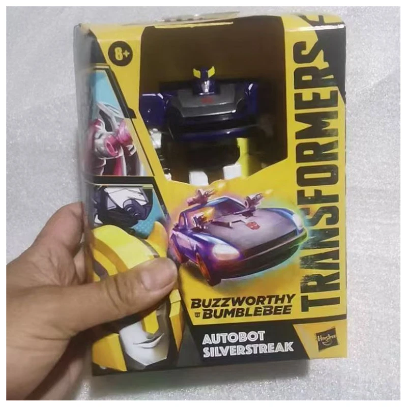 กล่องใหม่เอี่ยมของแท้ ทรานส์ฟอร์เมอร์ G1 V-class BB series D-class Bluestreak ของตกแต่งสตูดิโอ ฟิกเกอร์ ของประดับ ของเล่นคลาสสิก ของขวัญ