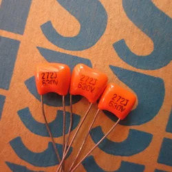 20PCS thin film capacitor 2700pf 630v 0.0027uf630v 272 630v p=5mm