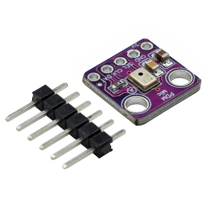 

MP34DT01 PDM Digital MEMS Microphone Module Simple Pulse Density Modulation Output Small Omnidirectional Microphone