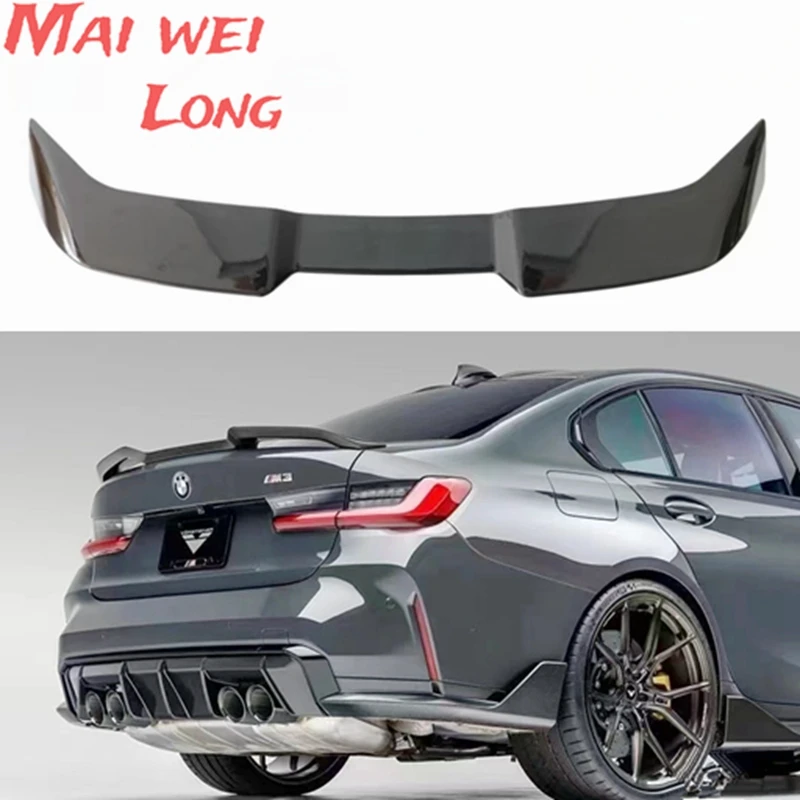 

New G20 Rear Spoiler Rear Carbon Fiber Spoiler for BMW New 3 Series G20 G80 M3 M Sport 340i 2020-2023 V Style Car Spoiler