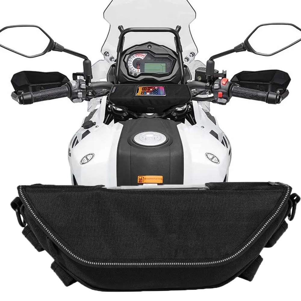 

For Benelli TRK502X TRK 502 TNT135 TNT25N Trail TRK Motorcycle accessory Waterproof And Dustproof Handlebar Storage Bag