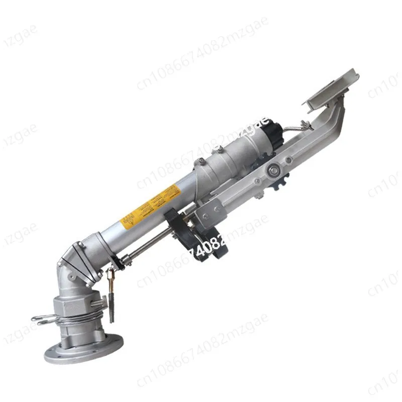 

Vertical rocker arm spray gun, automatic rotating high pressure adjustable dust removal and cooling spray gun