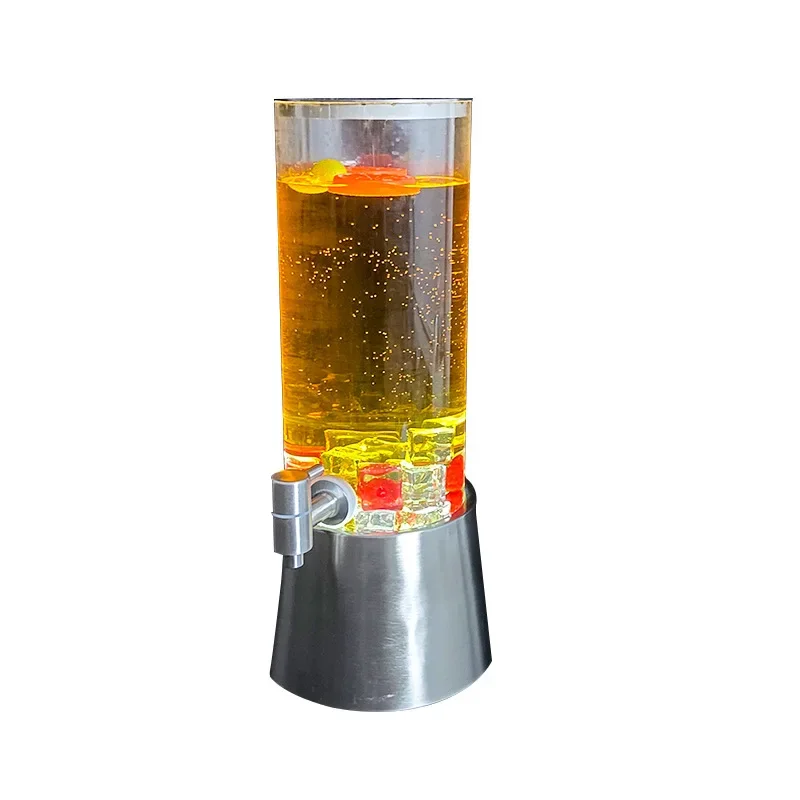 LED luminous wine cannon bar restaurant tie beer bubble ice wine bucket with faucet KTV cola beer bucket Internet celebrity