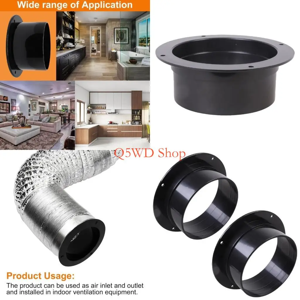 

Q5WD Set Pre Drilled Duct Flange Upgrades for Secure Dryer Hose & Exhaust Duct Installations