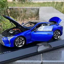 1:18 Diecast LC500h Model High Simulation Alloy Car Model Boy Toy Gift Ornaments Vehicle Original Box Collection