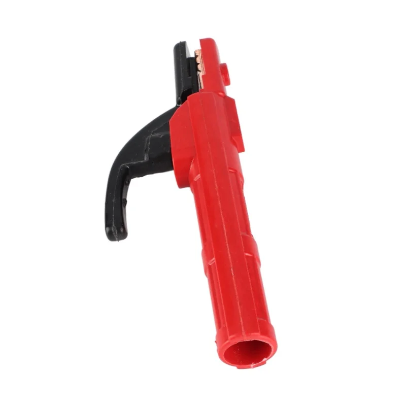 Electrode Clamp Copper Insulated Handle Welding Rod Holder Welder Repairing Tool