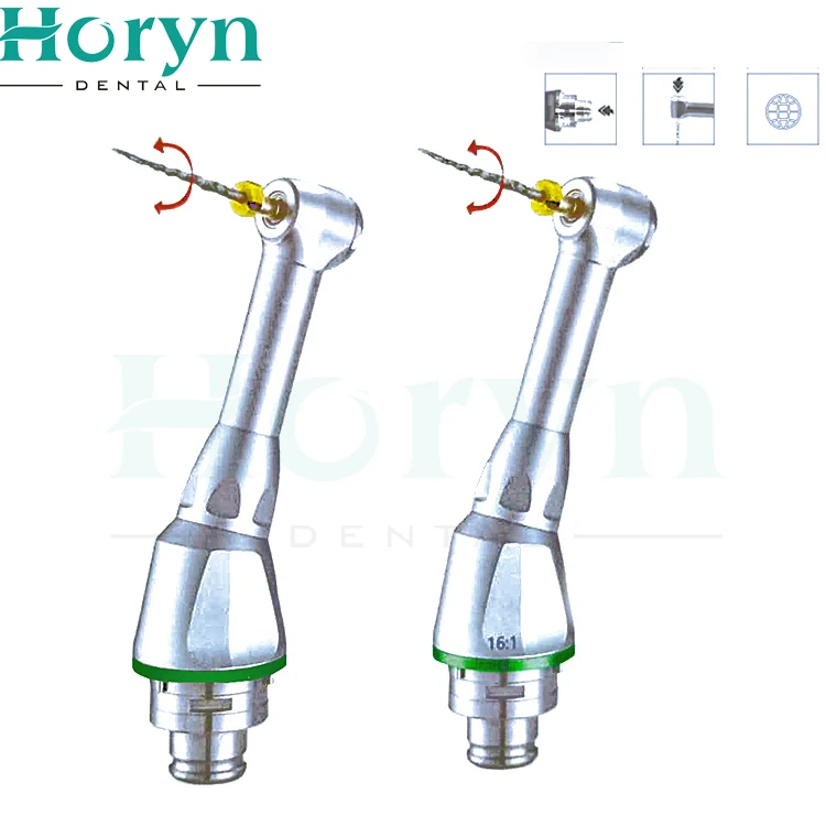 Cordlless Root Canal Endodontic LED den tal Endo Motor 16:1 Contra Angle Handpiece