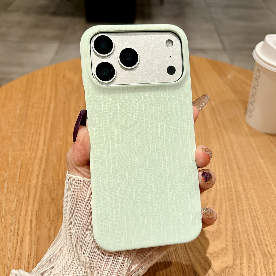 Moda caso de telefone celular para iphone 17 ar 16 15 14 plus 13 12 11 pro max duro tpu design cor sólida volta anti-knock capa