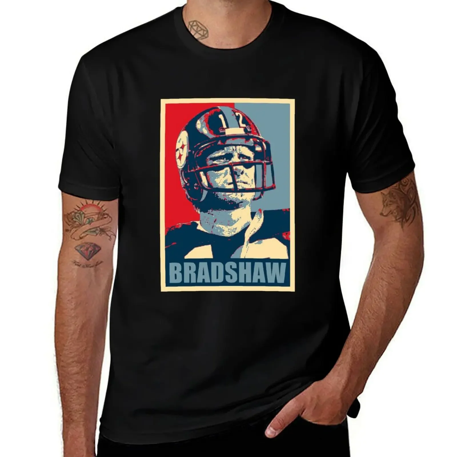 Terry Bradshaw Hope T-Shirt Blouse tees quick drying Men's t-shirt