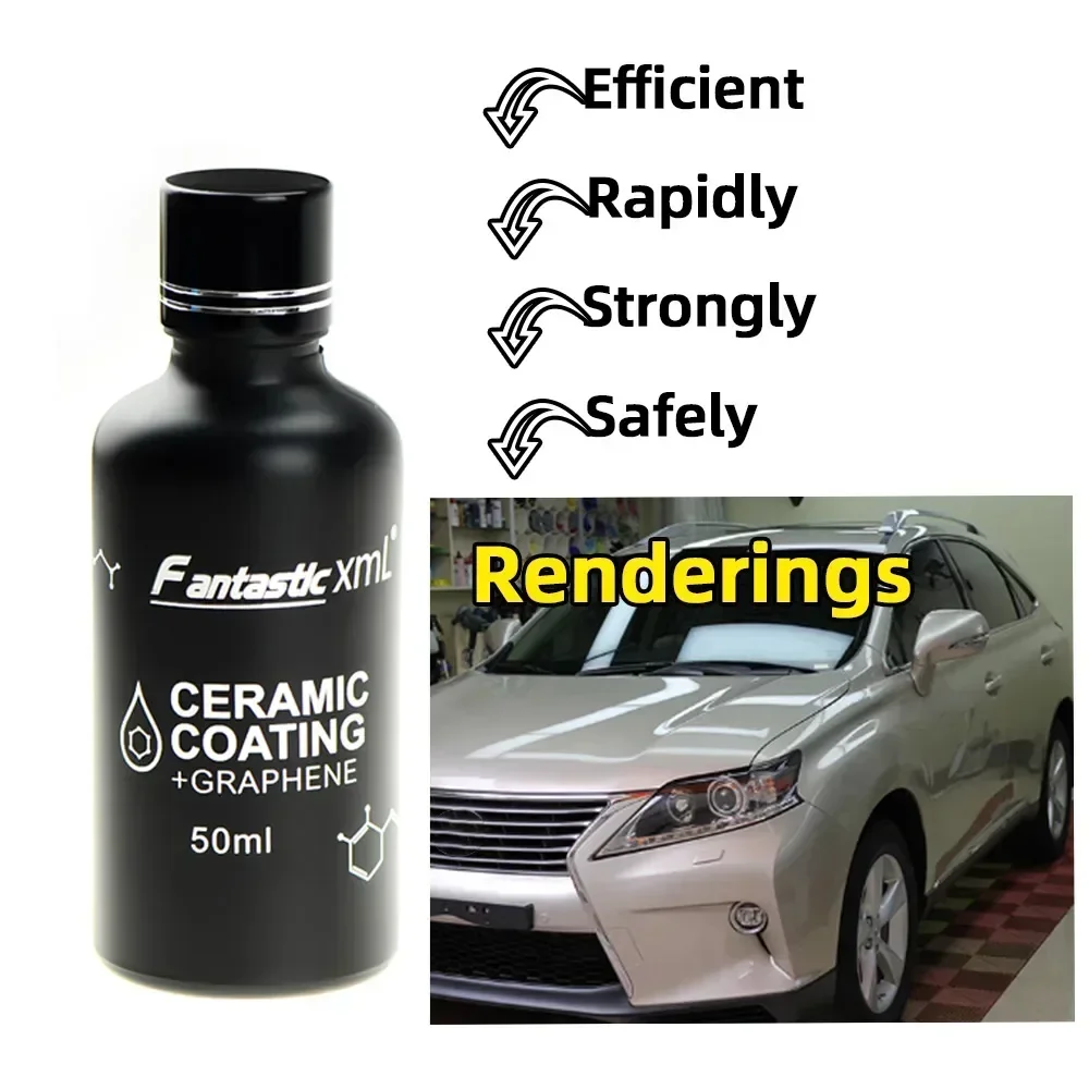 Car Polishing Agent Nano-ceramic Coating High Temperature And Scratch Resistant Car Cleaning And Beauty