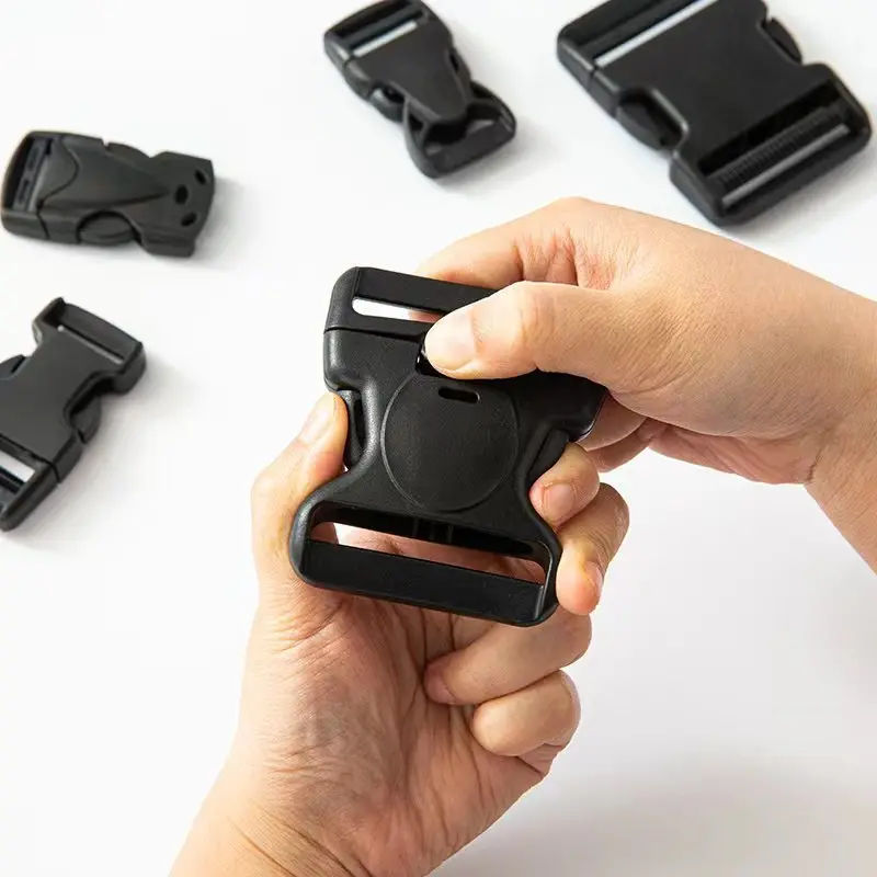 6CM 트리플 안전 벨트 버클 전술 벨트 버클 크기 3.8CM 플라스틱 버클 5CM