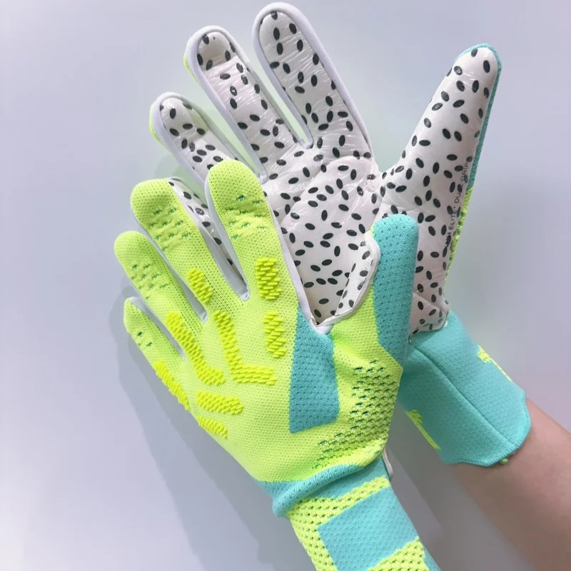 Latex non-slip goalkeeper gloves New youth adult goalkeeper gloves football sports game training gloves