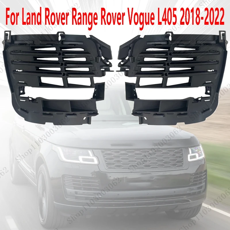 

Fog Light Frame For Land Rover Range Rover Vogue L405 2018 2019 2020 2021 2022 Car Exterior Front Honeycomb Protection Frame