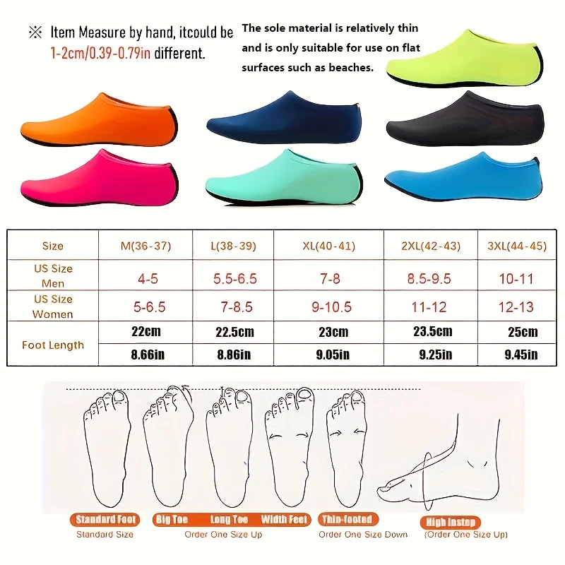 Soft And Comfortable Water Shoes, Halloween Gifts, Portable River Trekking Shoes, Water Sports Gear, Breathable And Comfortable