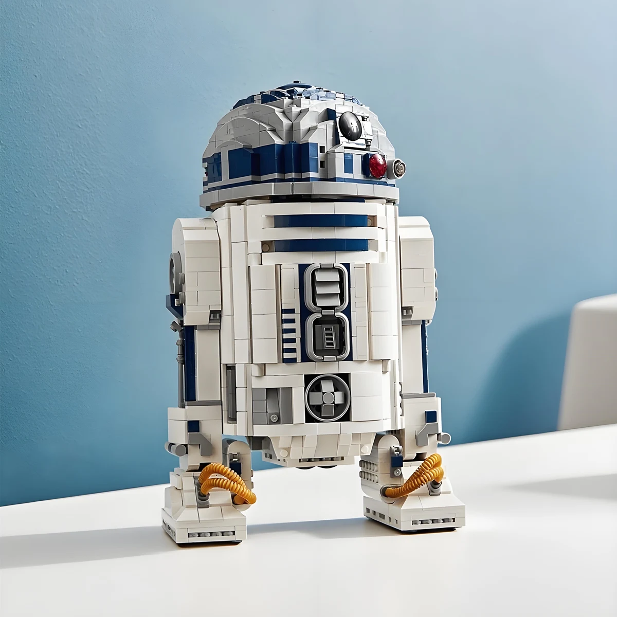 2300+PCS R2-Robot Space Galaxy Aliens D2-Stars-Droid Bricks Toys MOC-75308 Model Building Block Figures Set Boy Birthday Gift