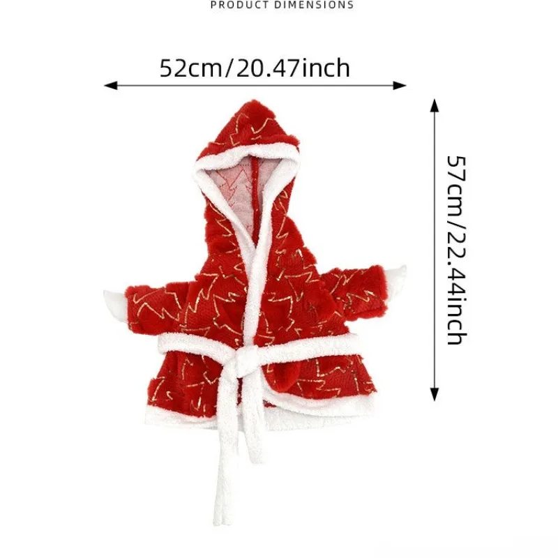Christmas Day Celebration Dress Up Props Pet Yard Clothing Party Photo Booth Props Christmas New 23 Inch Porch Goose Clothes