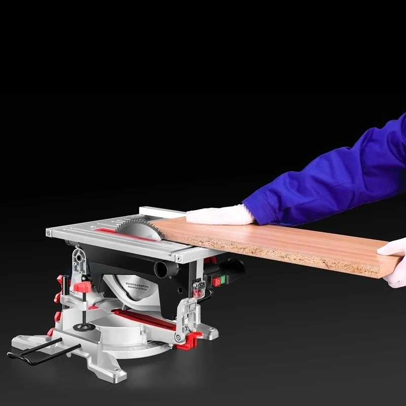 

【Best-selling】Multifunctional positioning wood-aluminum metal table cutting saw machine