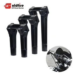 Goldfire 6/8/10 inch Motocycle Pullback Handlebar Risers Suit For Harley Dyna M8 Softail Street Bob 2018 2019 2020 2021