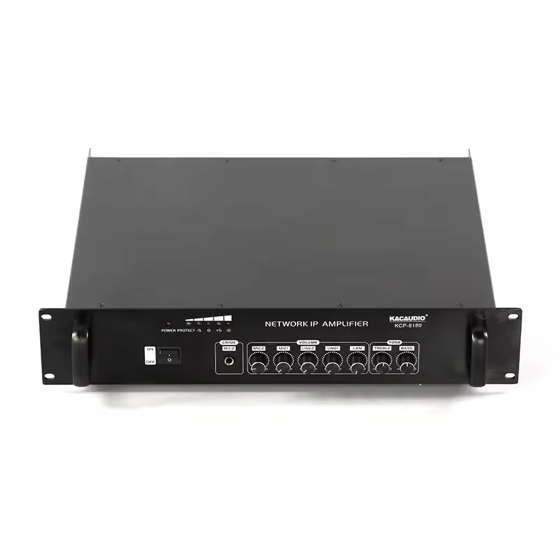 

180W Home PA Audio System High Quality Professional IP Digital Network Hospital Amplifier Solution