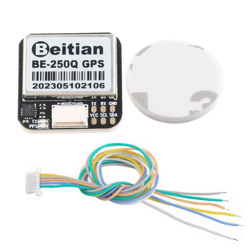 Beitian GPS-Modul BE-180 BE-220 BE-250 BE-280 BE-450 mit Antenne M10 GNSS GNSS-Empfänger mit extrem geringem Stromverbrauch für Fahrzeugdrohnen