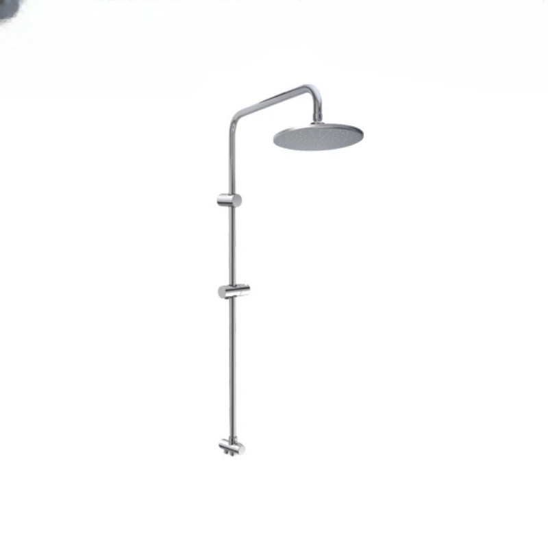 Rain shower Wall-mounted column Hot and cold water round/square top spray