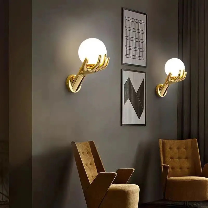 Lampara Mesita Noche Luces Led Para Habitacion Wall Lamp Light For Bedroom Espelhos De Paredes Lampara Pared Cabeceros Relojes