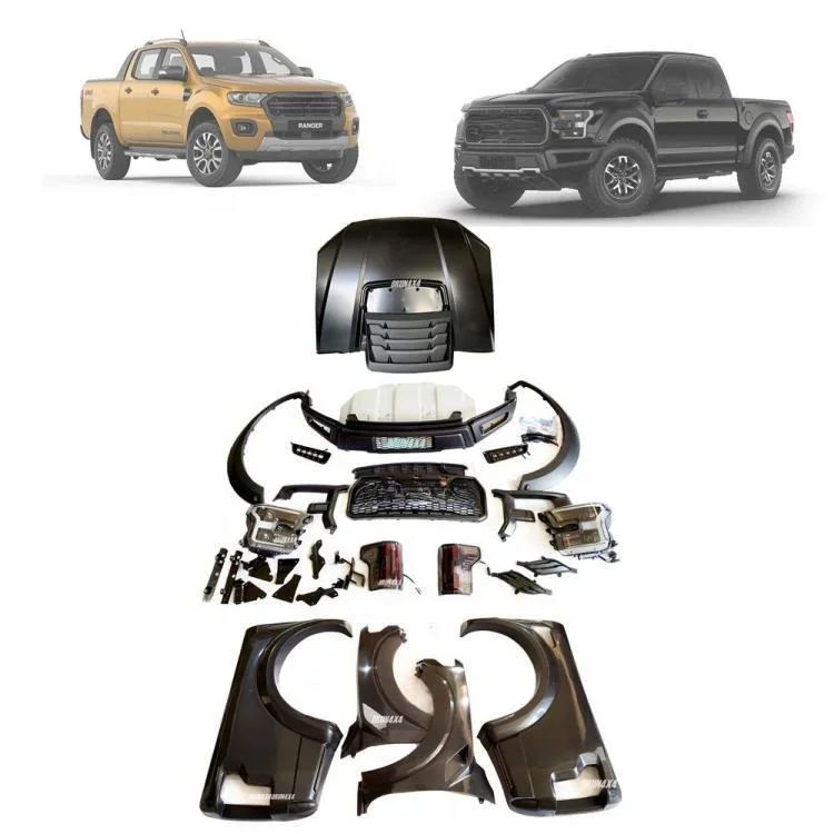 

Ranger Facelift kits 4x4 Body kits for Ranger T6 T7 T8 Upgrade to F150 Raptor