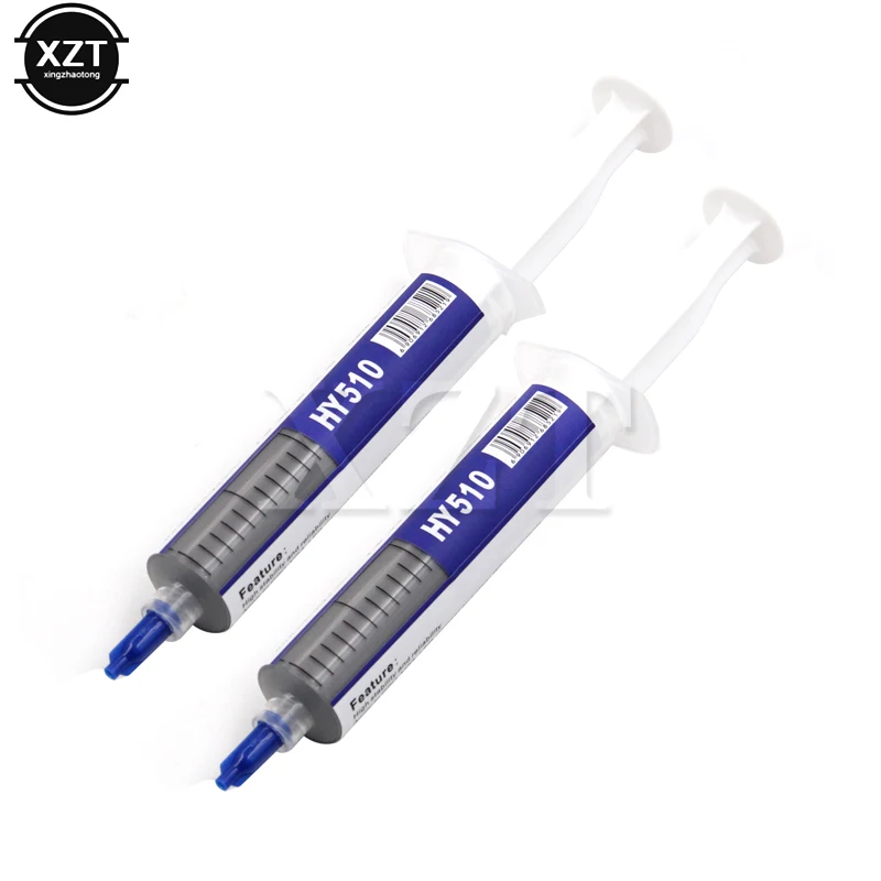 Gray 1.93W Silicon Cooling Paste Thermal Heatsink High Performance Compound Cooling Paste Grease for CPU LED Cooling Scraper