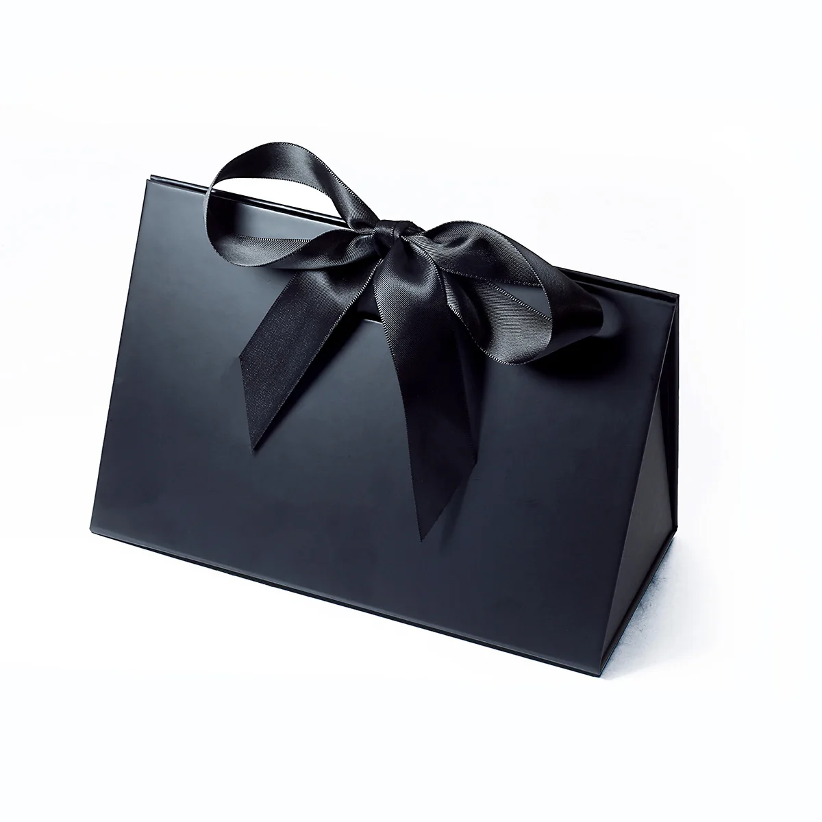 Geoto 20,3 x 10,2 x 12,7 cm dreieckige Geschenktüte mit Band, dreieckige Geschenkbox für Schokoladen-Lippenstift-Geschenke, Verpackung
